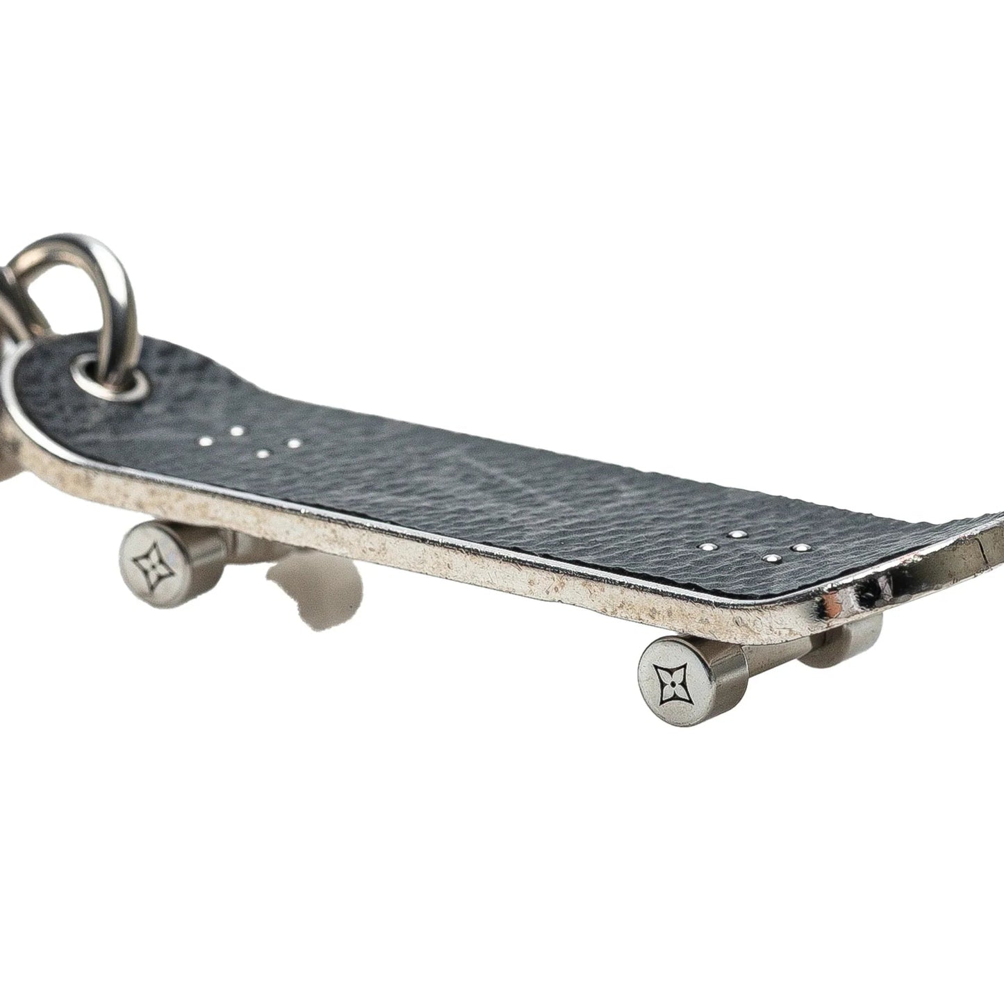 Black Louis Vuitton Monogram Eclipse Skateboard Bag Charm and Key Holder