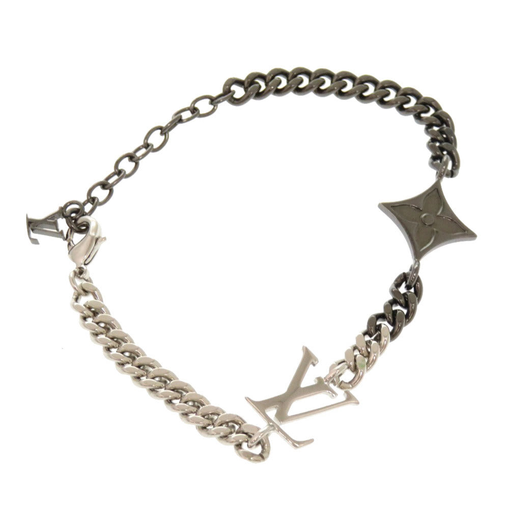 LOUIS VUITTON bracelet M00508 metal Silver LV Instinct mens d
