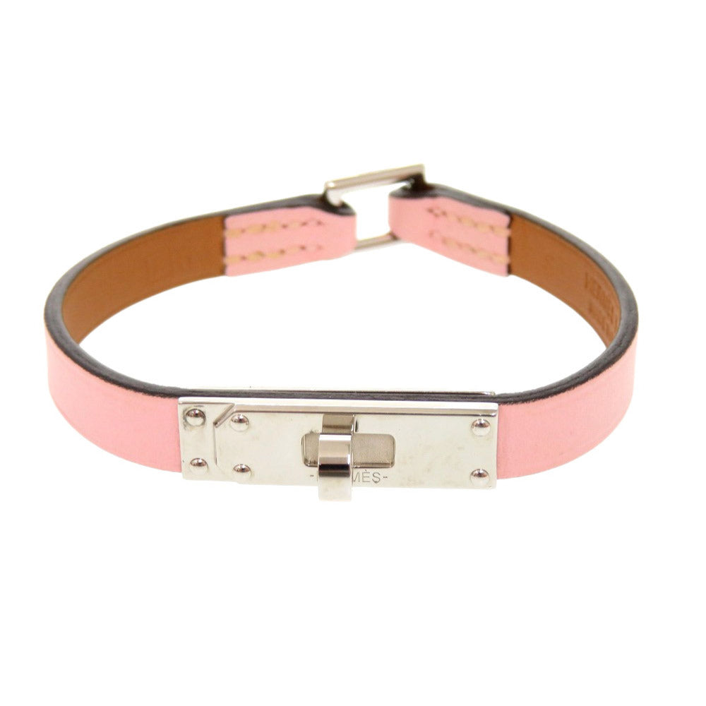 HERMES bracelet Vaux Swift Rose cherry Micro kelly Women d