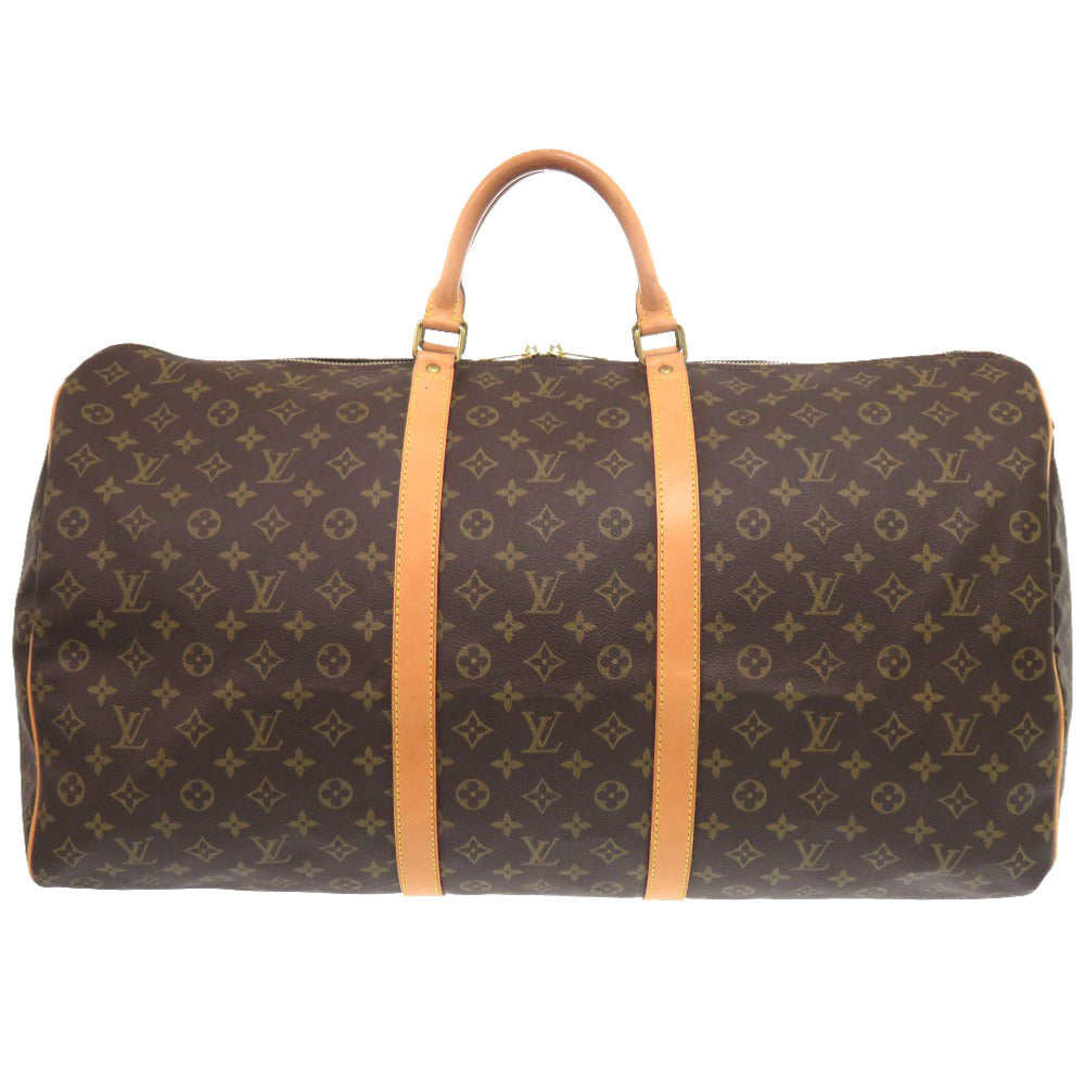 LOUIS VUITTON Boston Duffel bag M41422 Monogram canvas Brown Monogram Keepall 60 mens d