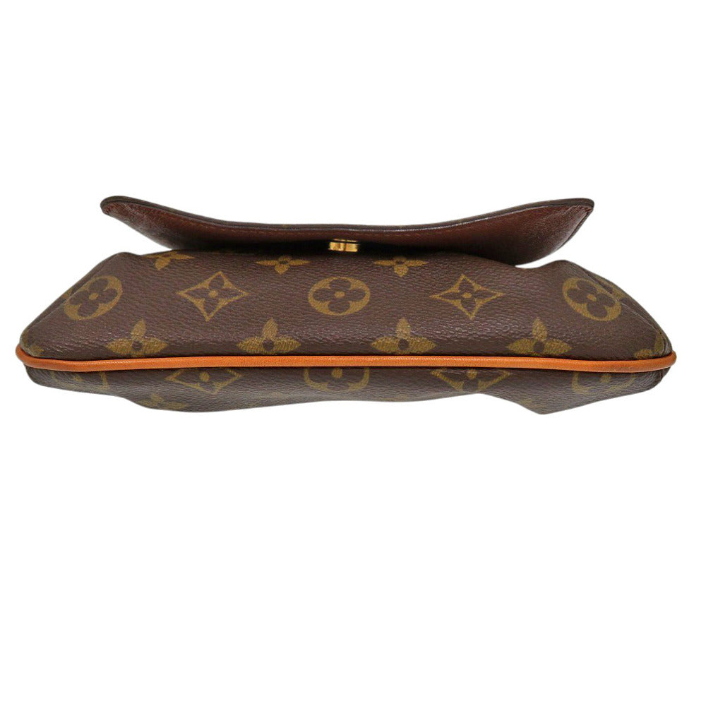 LOUIS VUITTON Shoulder Bag M51258 Monogram canvas Brown Monogram M tte Salsa short strap Women