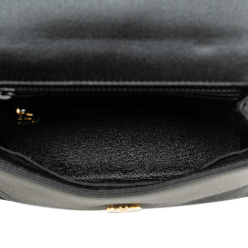 Chanel Coco Mark Satin Mini Shoulder Bag
