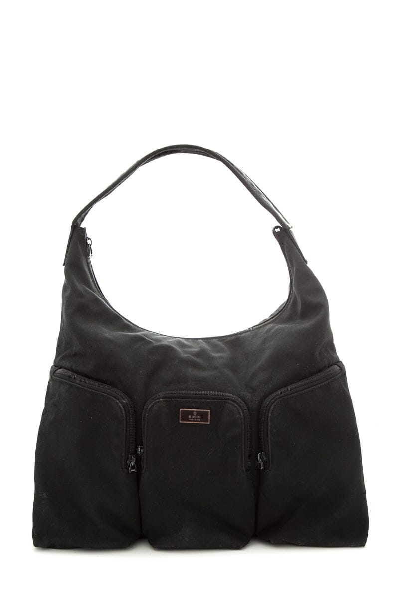 Gucci Black Triple Pouch Handbag