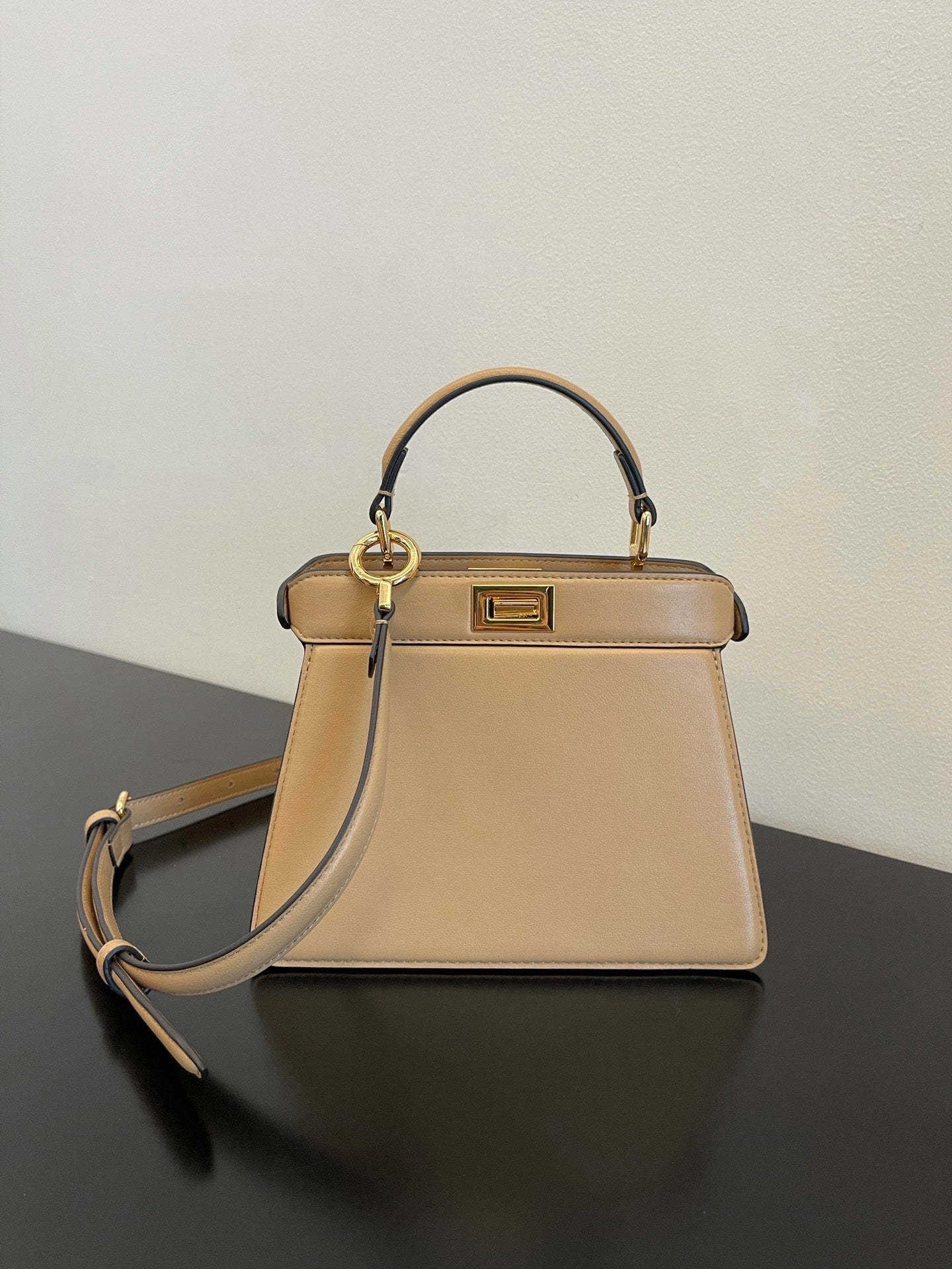 Top QualityTop Quality Peekaboo ISeeU Petite Nude Small Bag For Woman 20cm/8in
