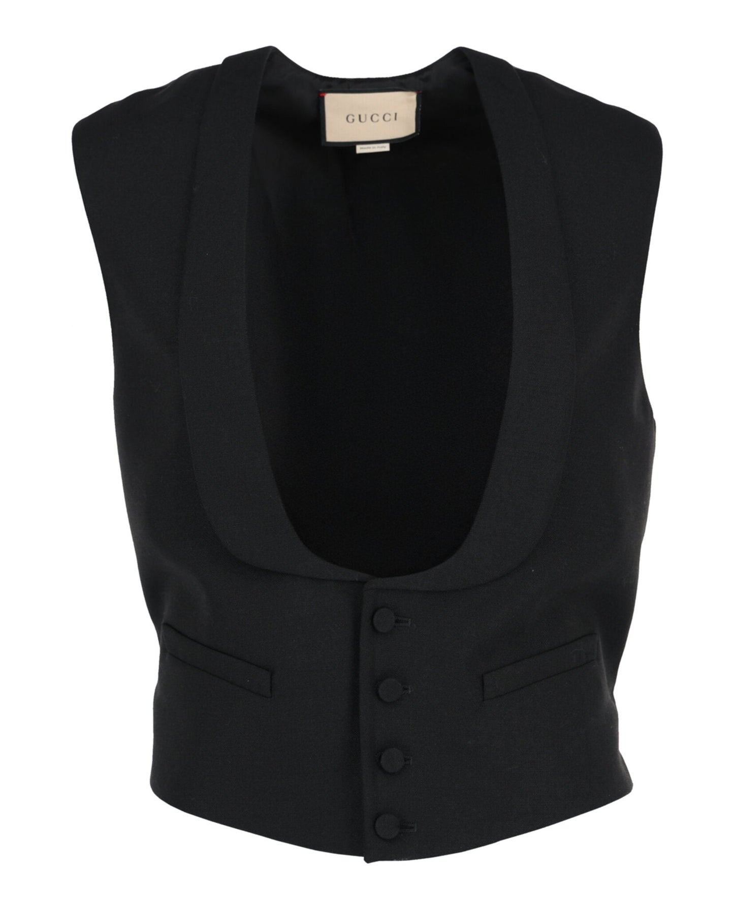 Gucci Mens Wool Blend Vest