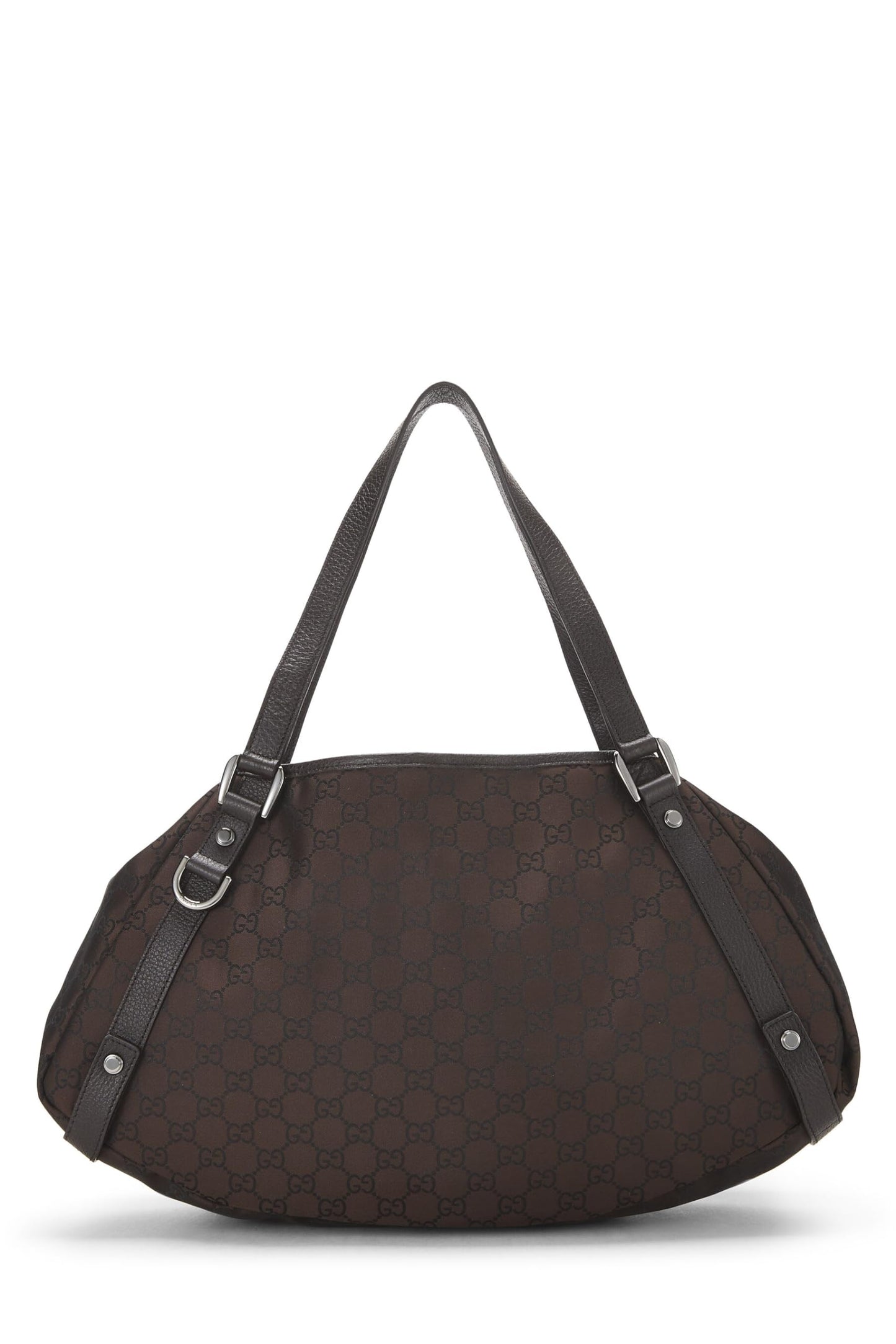 Gucci, Brown GG Nylon Abbey Tote Large, Brown