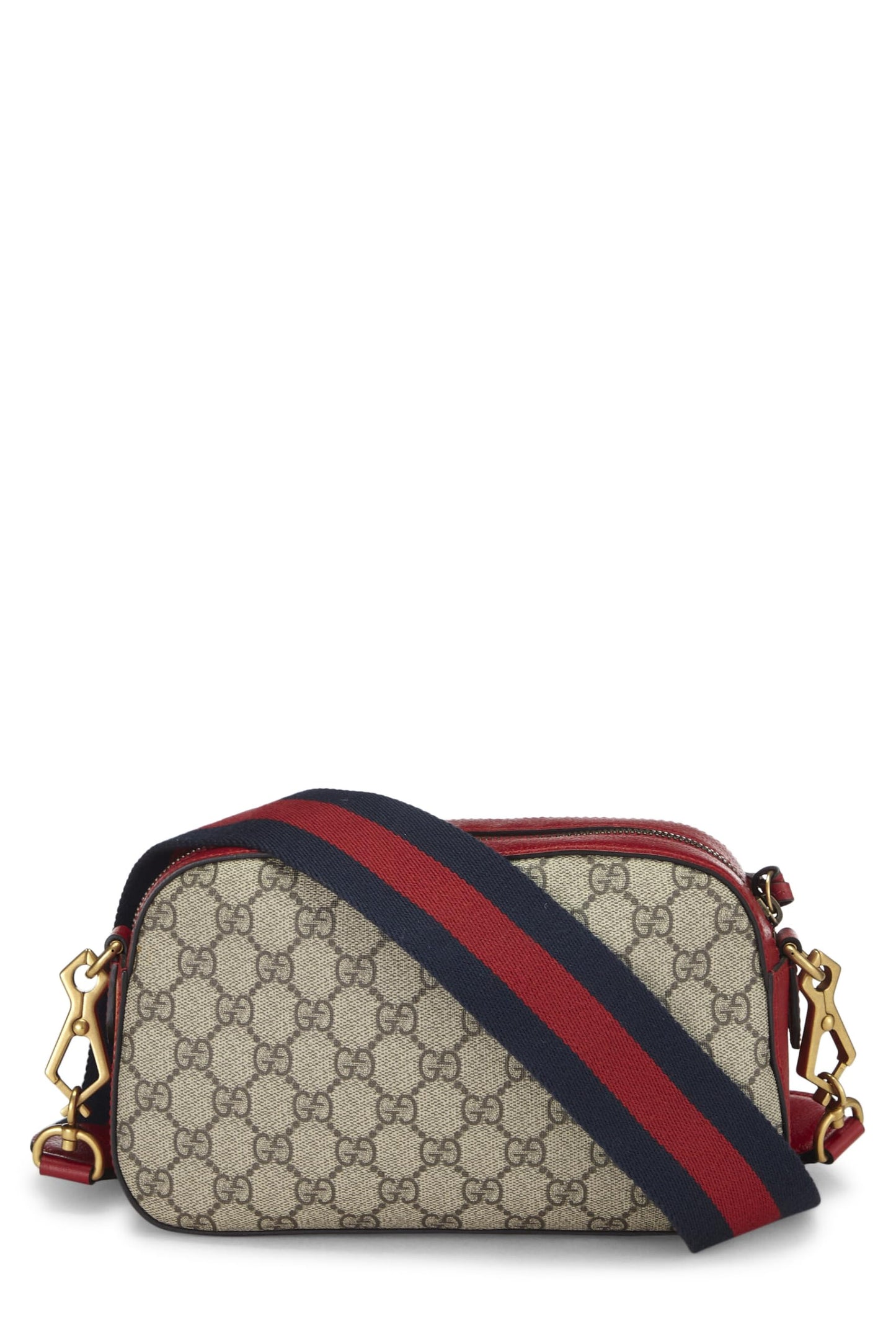 Gucci, Original GG Supreme Canvas Neo Messenger, Red