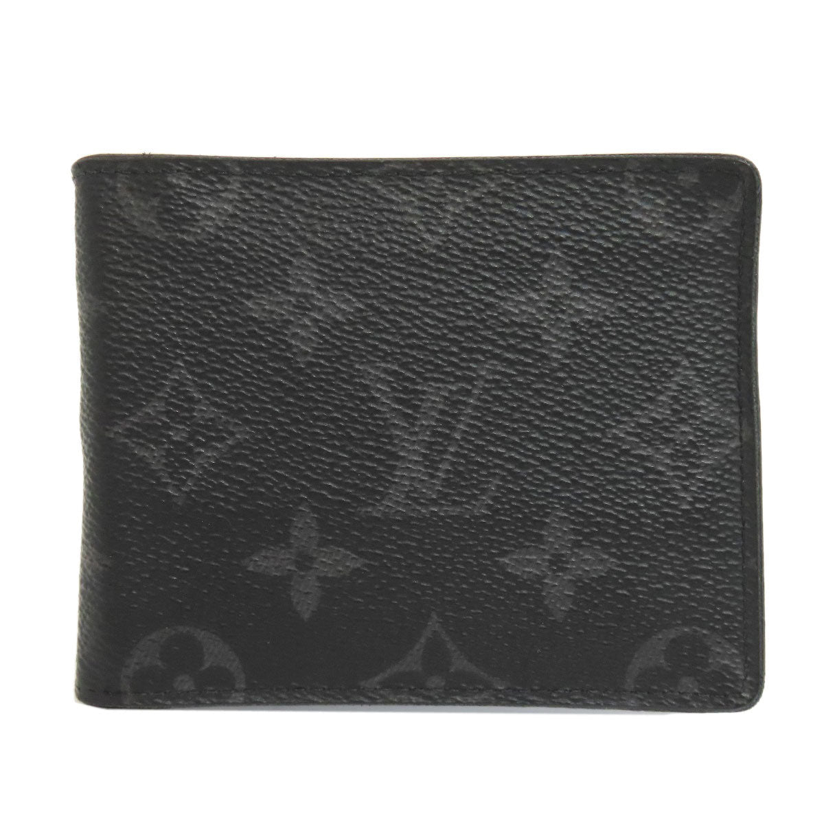 LOUIS VUITTON Bifold Wallet M62480 Monogram Eclipse black Portefeuille pans mens d