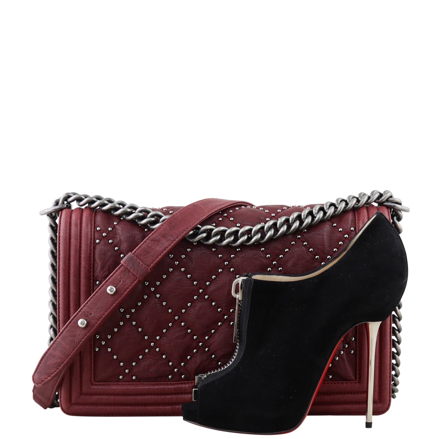 Chanel Boy New Medium Studded | 21 Series