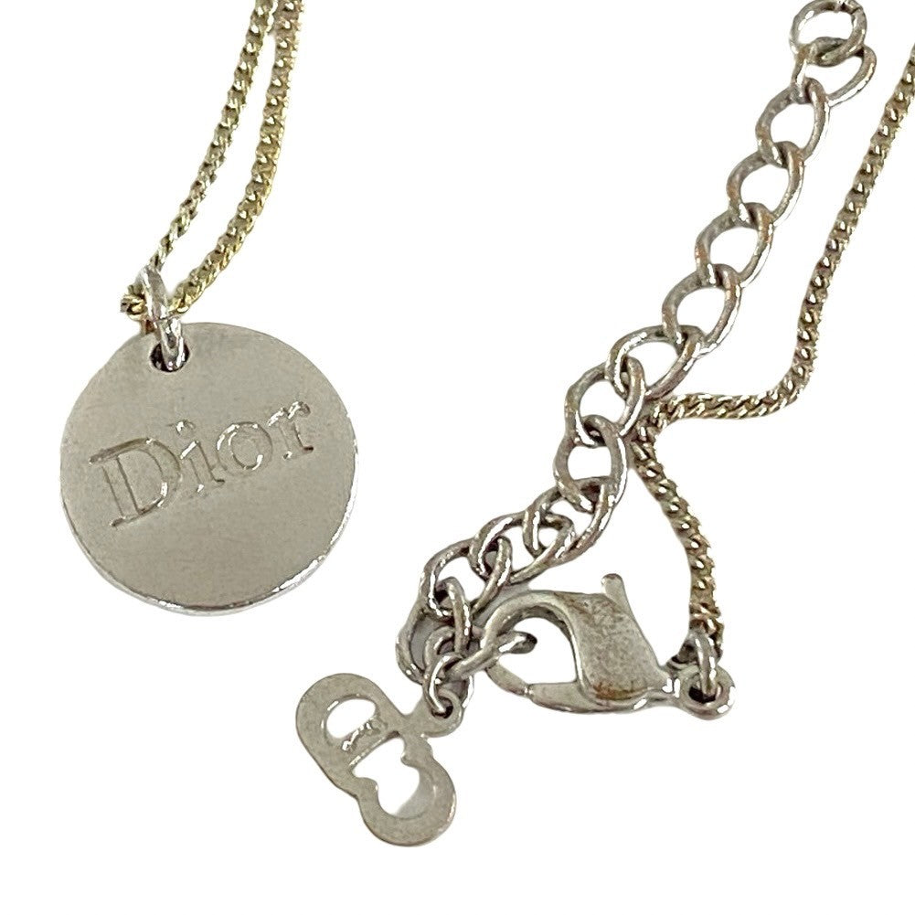Christian Dior Logo Necklace