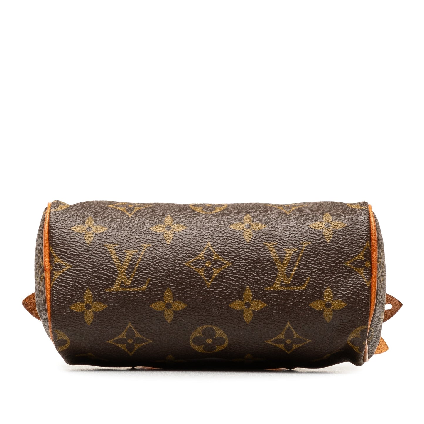 Brown Louis Vuitton Monogram Nano Speedy Bandouliere Satchel