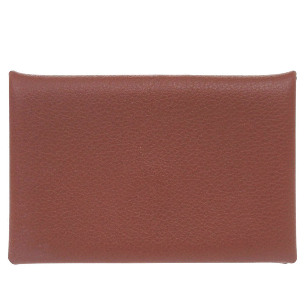HERMES Card Case H064954CK4E Evercolor Brick Calvi Women d