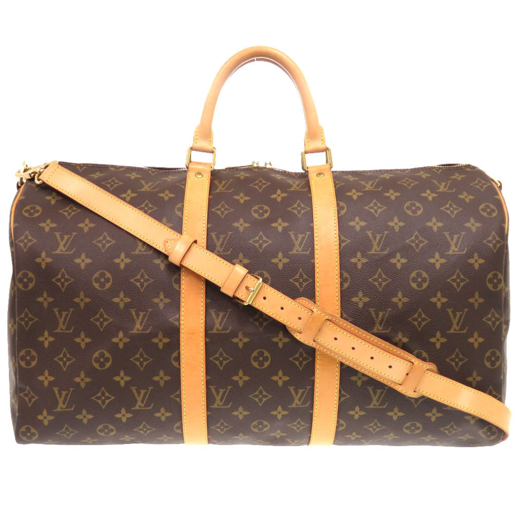 LOUIS VUITTON Boston Duffel bag M41416 Monogram canvas Brown Monogram Keepall bandouliere50 mens d