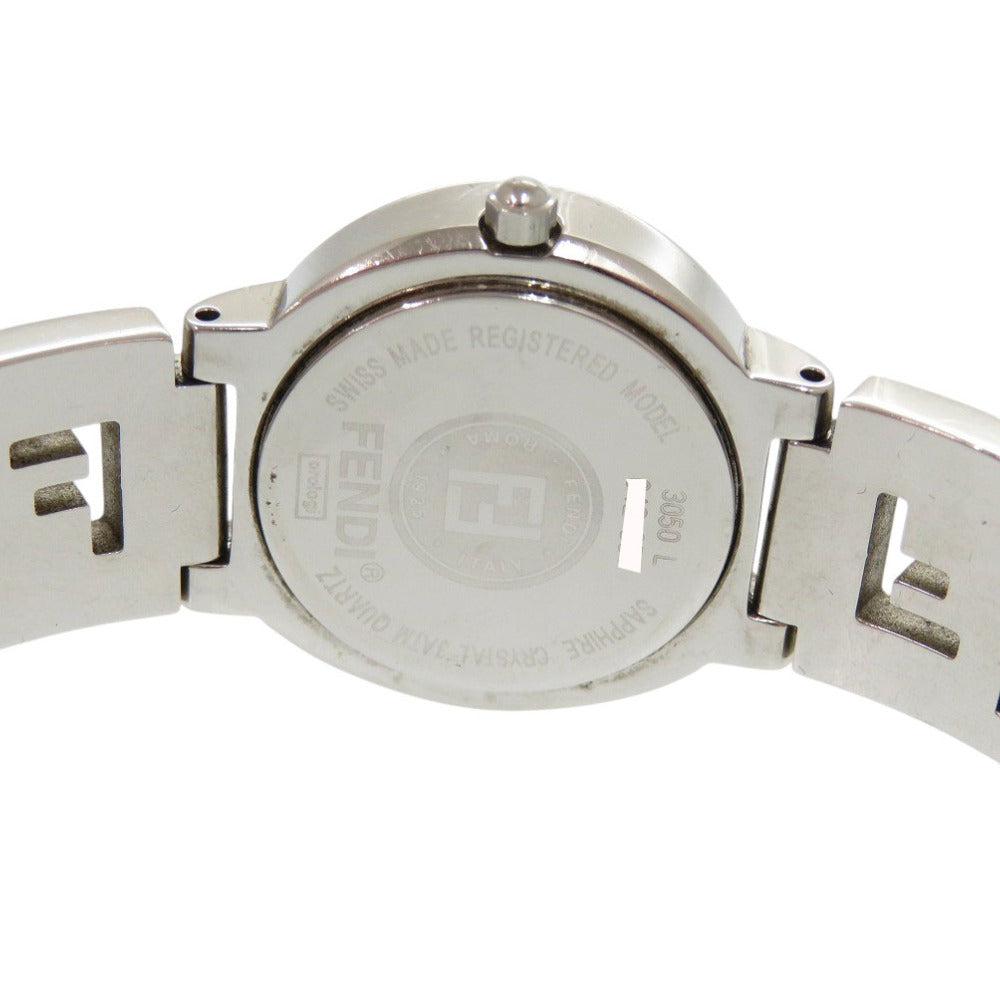 FENDI Watches Quartz 3050L Stainless Steel black black dial