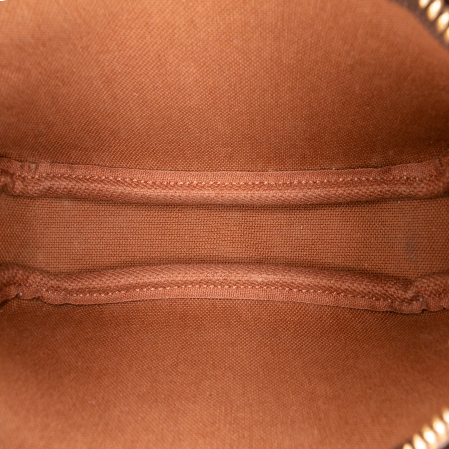 Brown Louis Vuitton Monogram Mini Pochette Accessoires Handbag