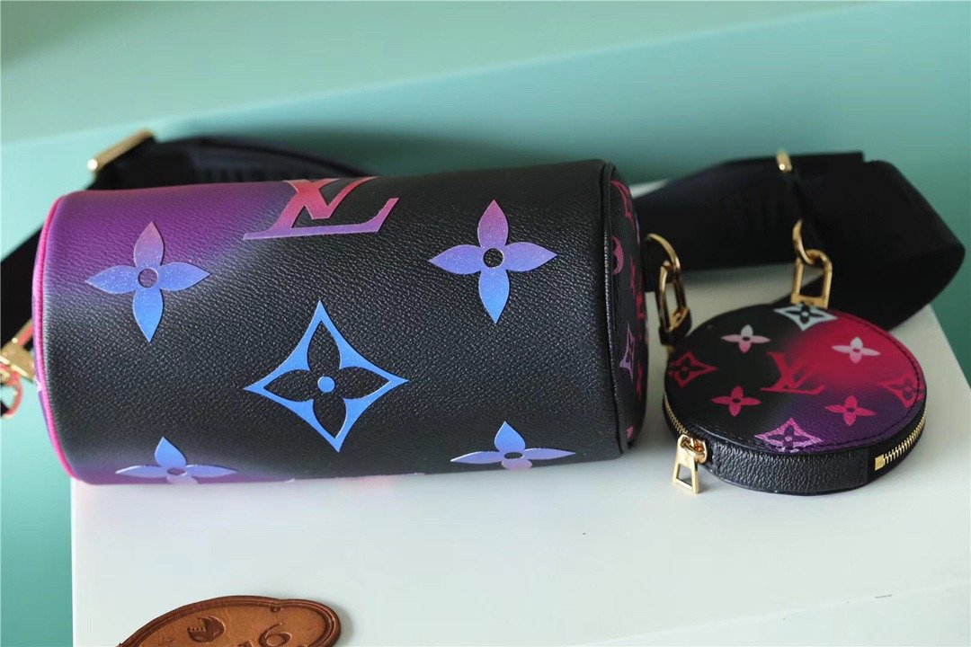 Top Quality Papillon BB Bag Classic Monogram For Women 20cm Midnight Fuchsia Top Quality M59860