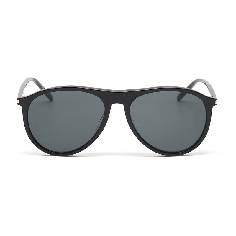 Saint Laurent Sunglasses Aviator Full Rim, Black Frame and Black Lens SL667001