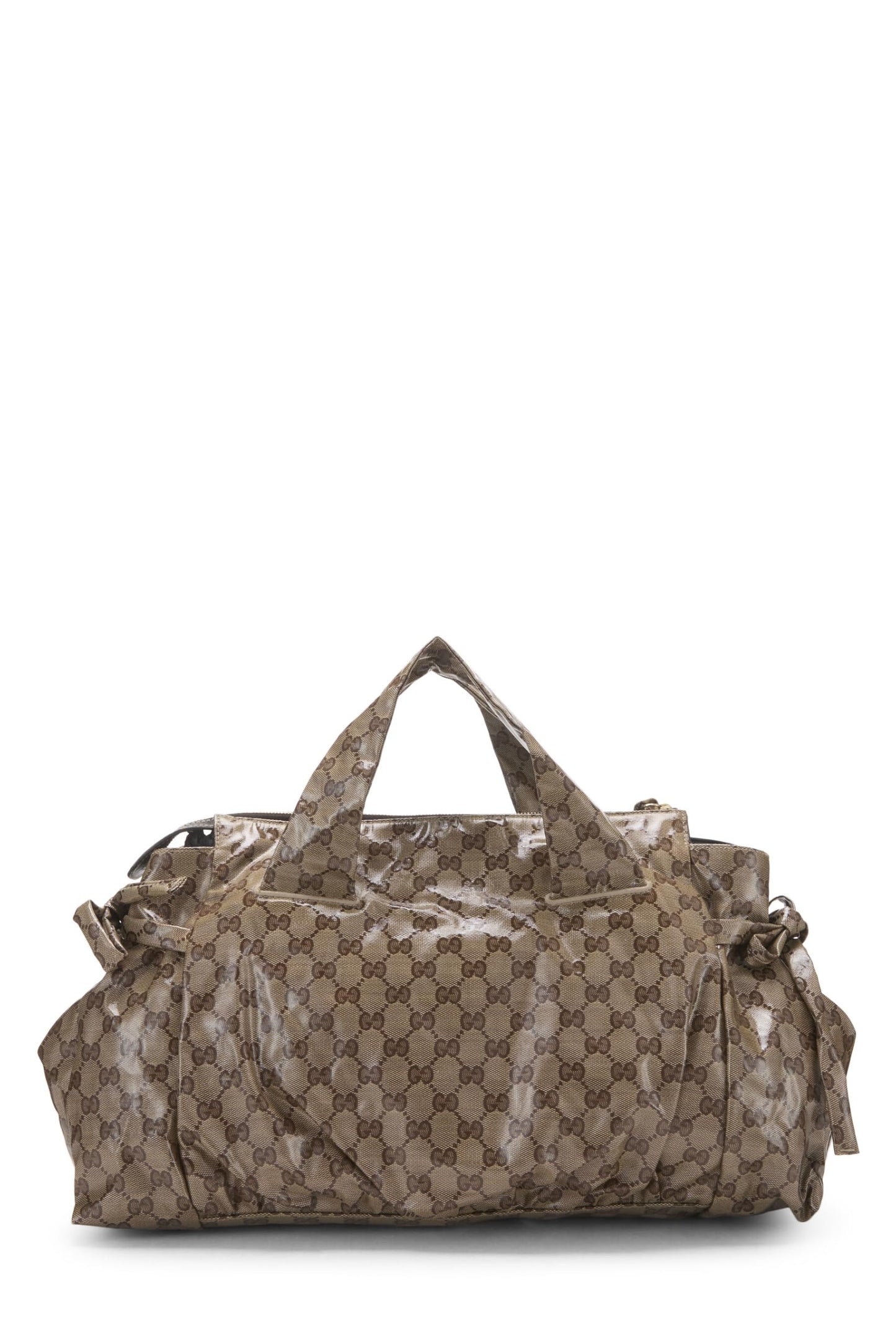 Gucci, Brown Original GG Crystal Canvas Tote, Brown