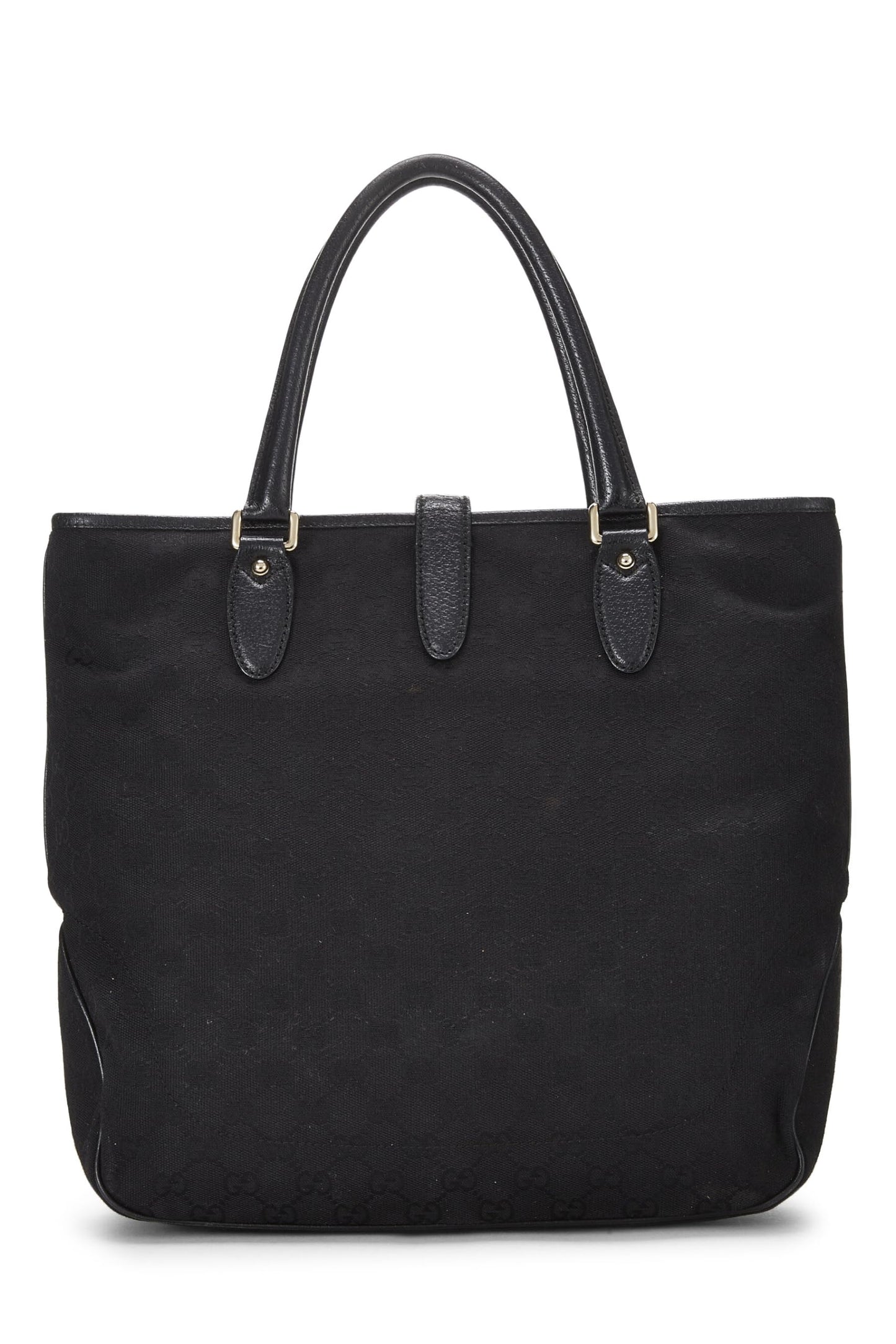 Gucci, Black GG Canvas New Jackie Tote, Black