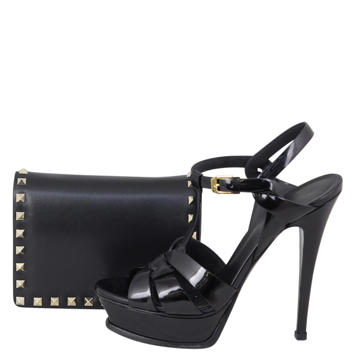 Valentino Rockstud Chain Pouch