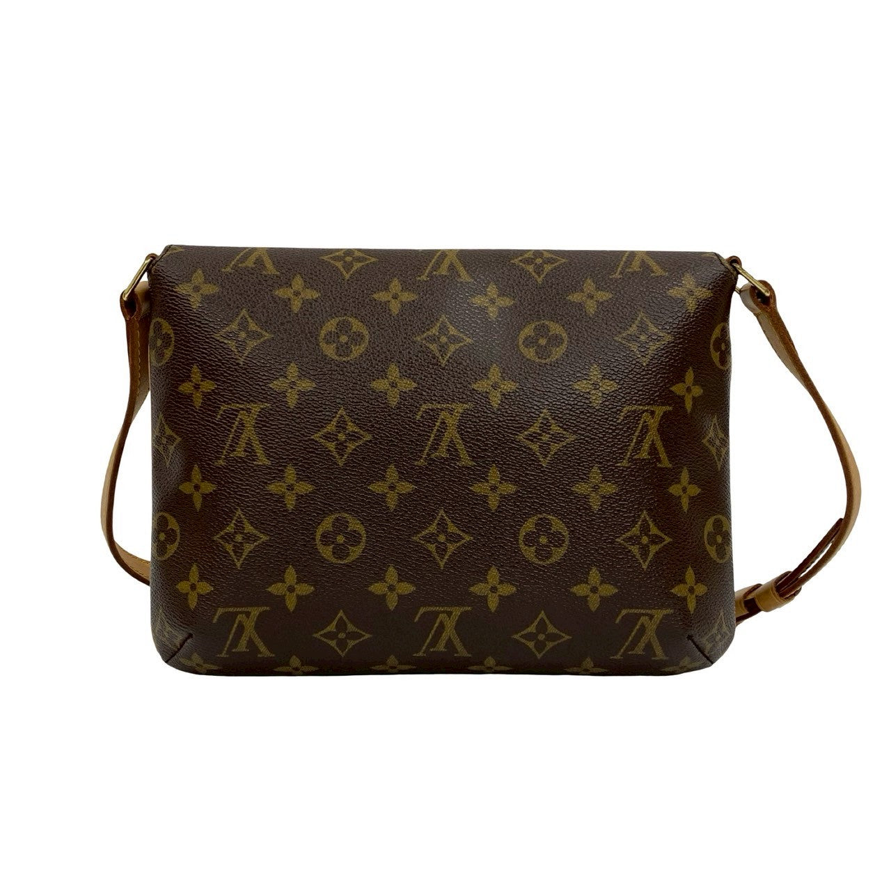 LOUIS VUITTON Shoulder Bag leather Brown Monogram M tte Tango