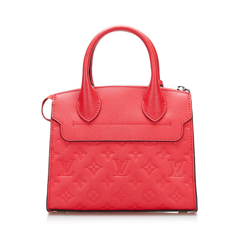 Louis Vuitton Monogram Amplant M41747 Handbag Leather Poppy Petal