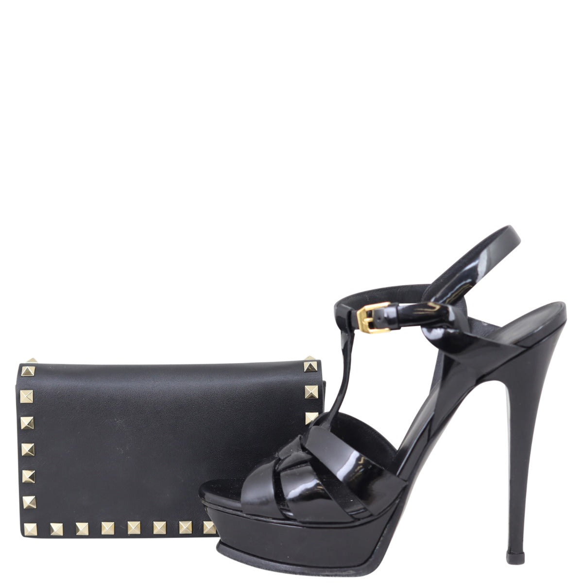 Valentino Rockstud Chain Pouch