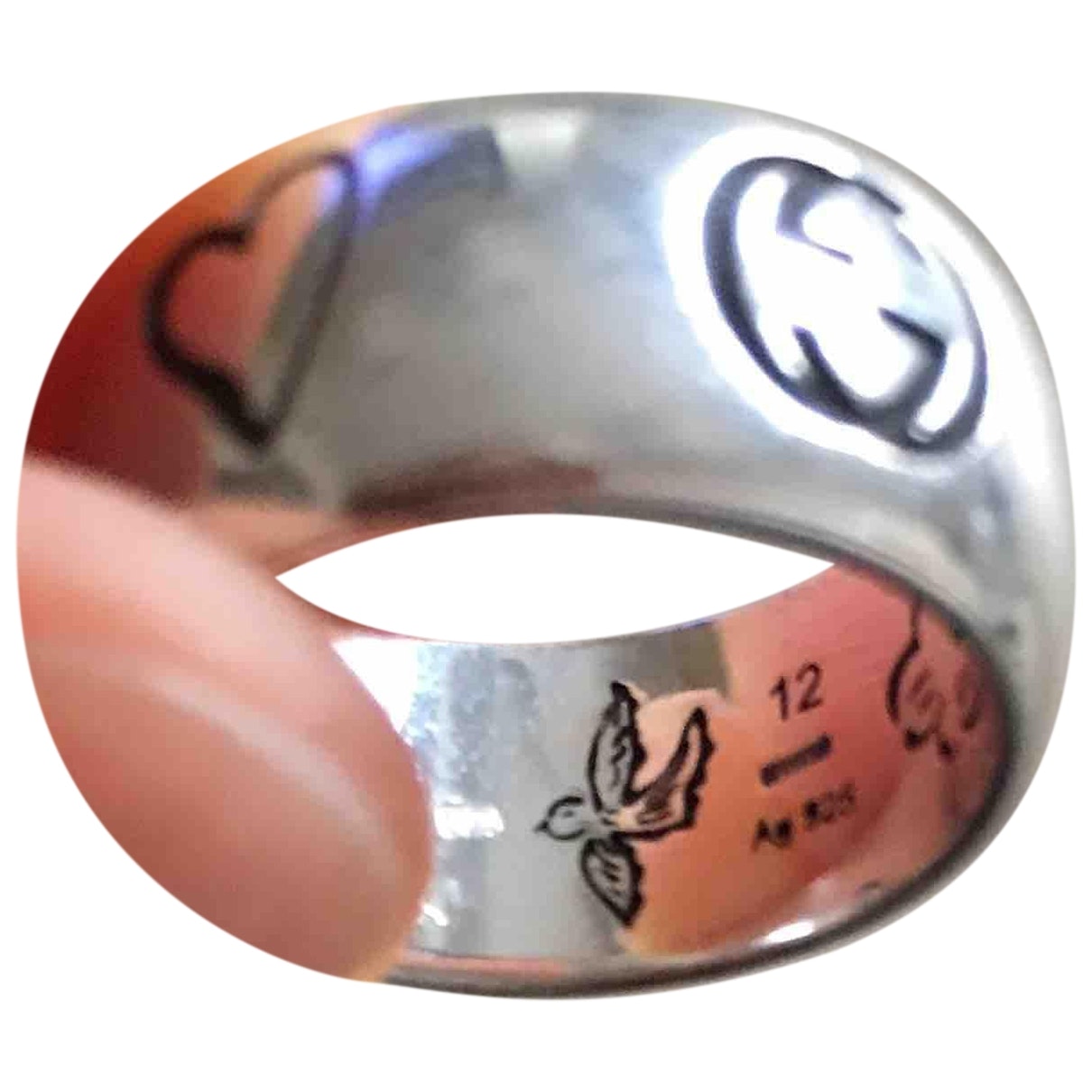 Gucci silver silver rings