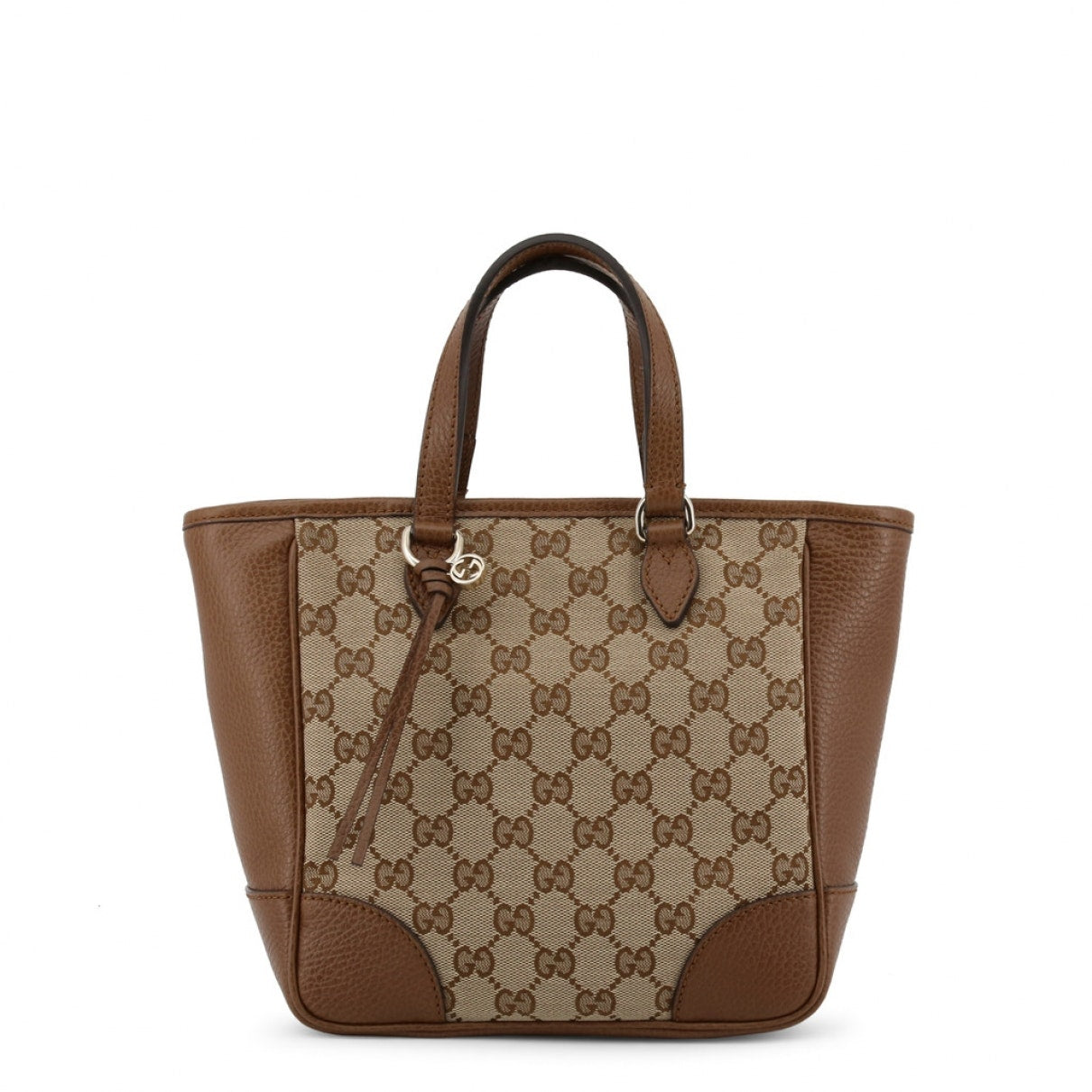 Gucci brown cloth handbag