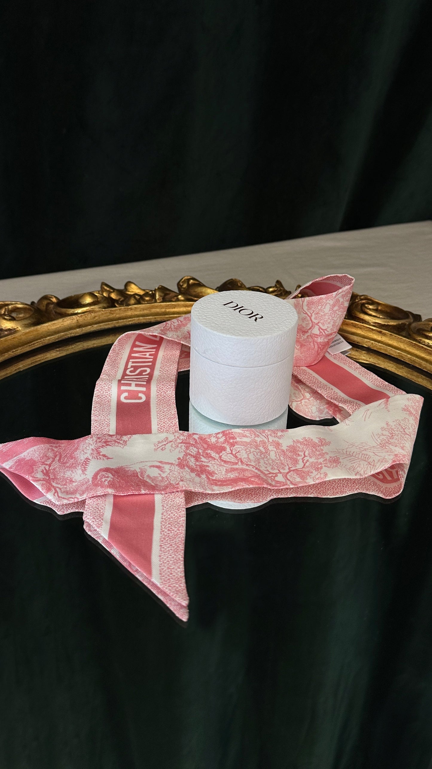 CHRISTIAN DIOR Mitzah Toile De Jouy Pink
