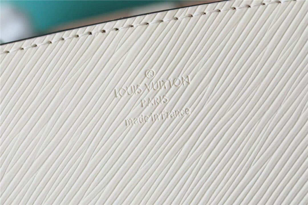 Top Quality Marelle Tote MM Epi White For Women, Womens Handbags, Shoulder And Crossbody Bags 11.8in/30cm Top Quality