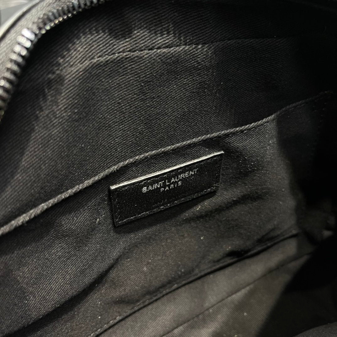 Top Quality Lou Camera Bag Black With Metal Hardware For Women 9in/23cm YSL 612544DV7081000