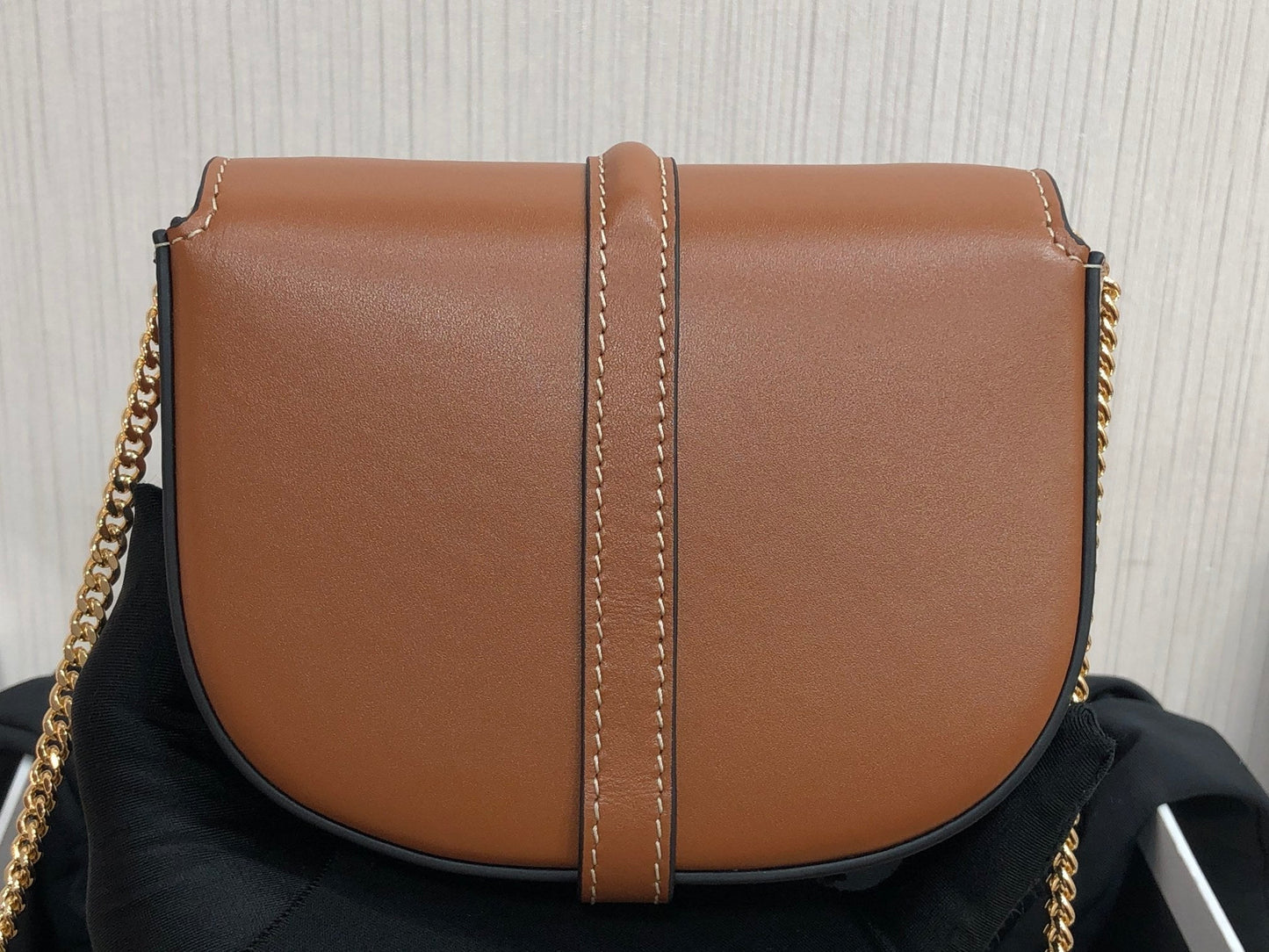 Top Quality Small Chain Pouch Brown For Women 5.5in/14cm 10G453CQ7.38NO