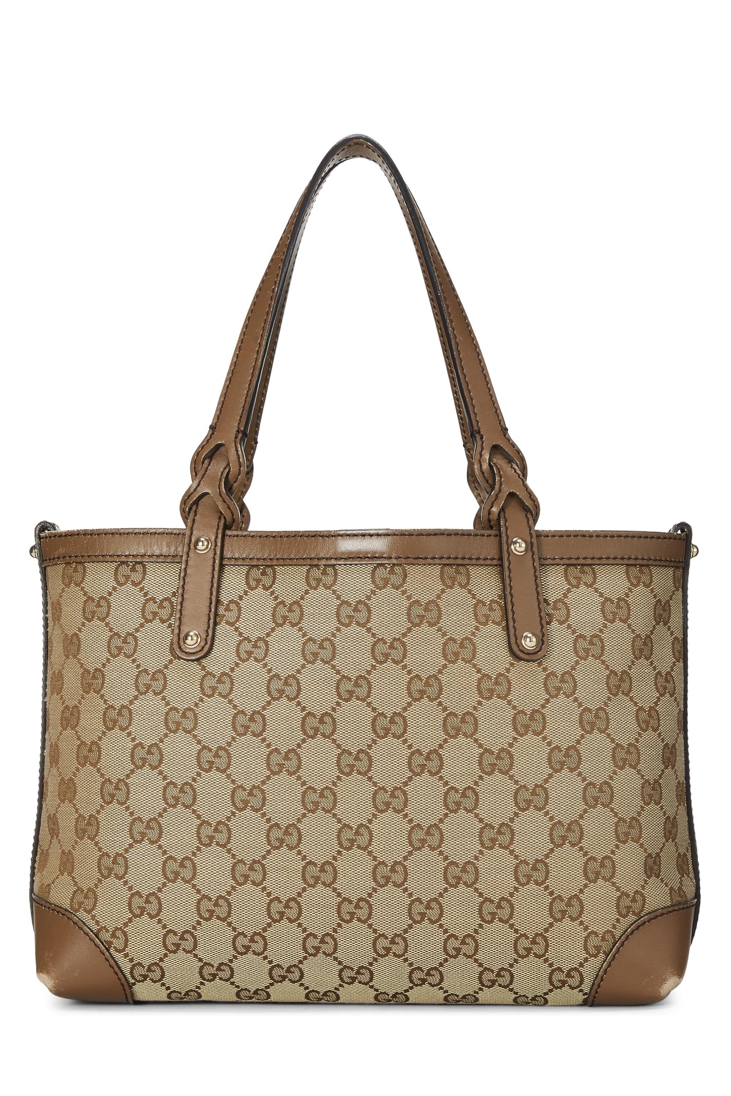 Gucci, Brown Original GG Canvas Craft Tote, Brown