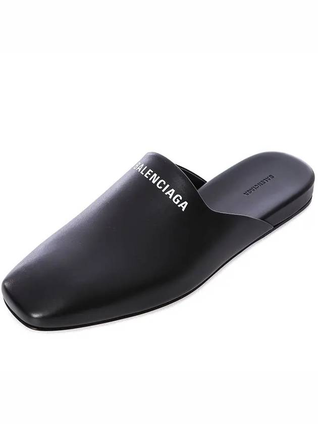 Luxury Balenciaga Trending 2025 Men's Cozy Logo Bloafers Black