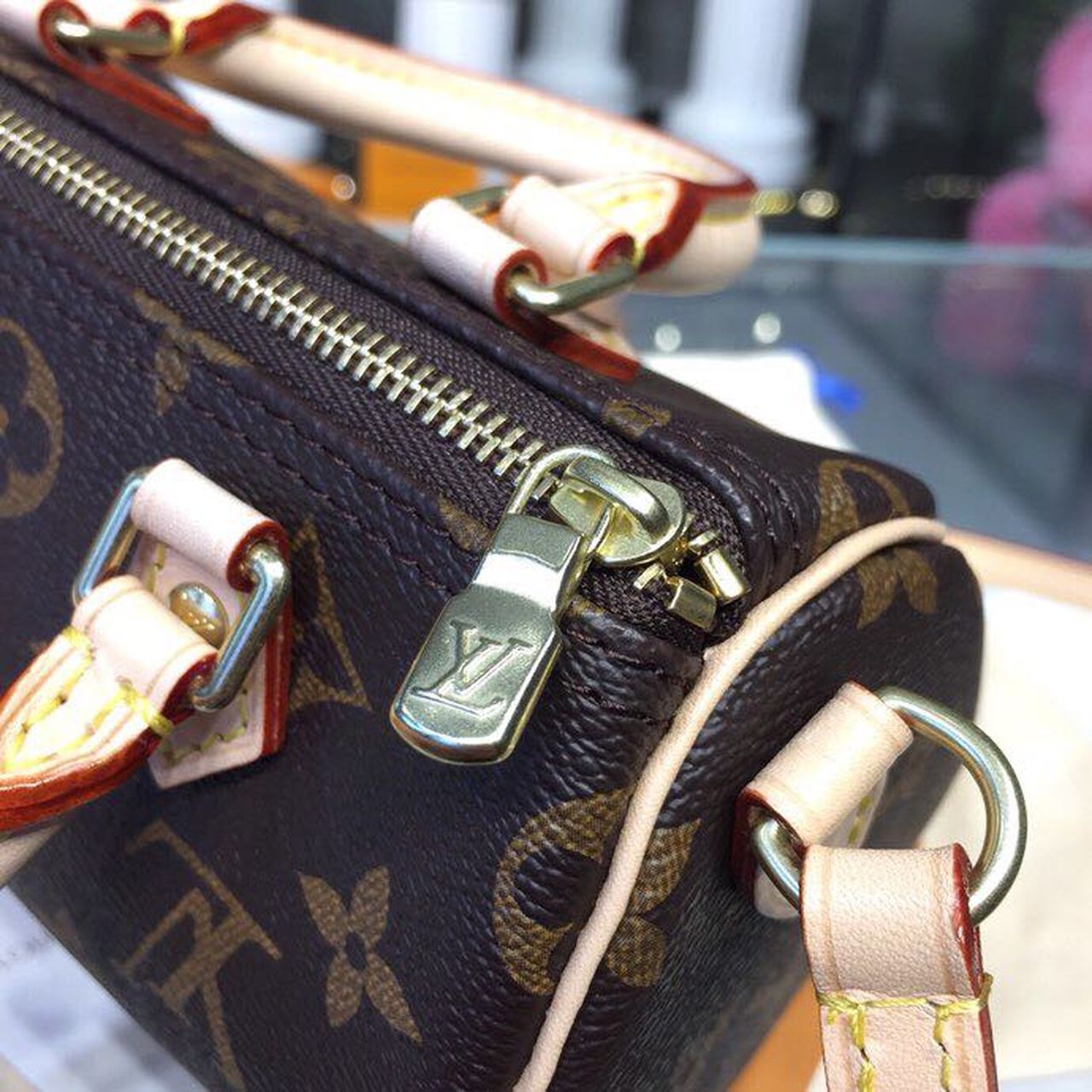 Top Quality Nano Speedy Monogram Canvas For Women, Shoulder And Crossbody Bags 6.3in/16cm Top Quality M61252