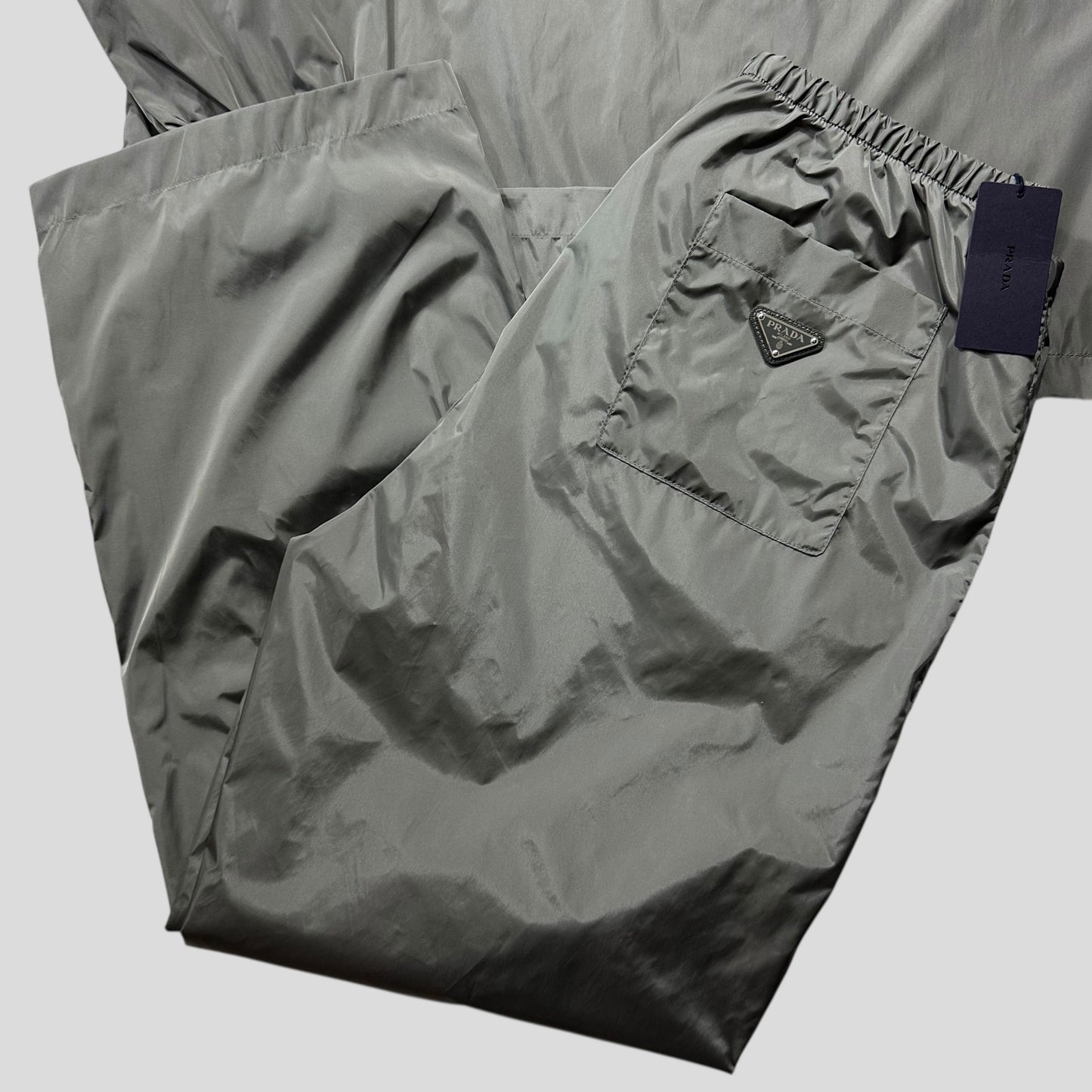 Prada 2024 Light Technical Nylon Smock Jacket + Tro rs - L-XXL+