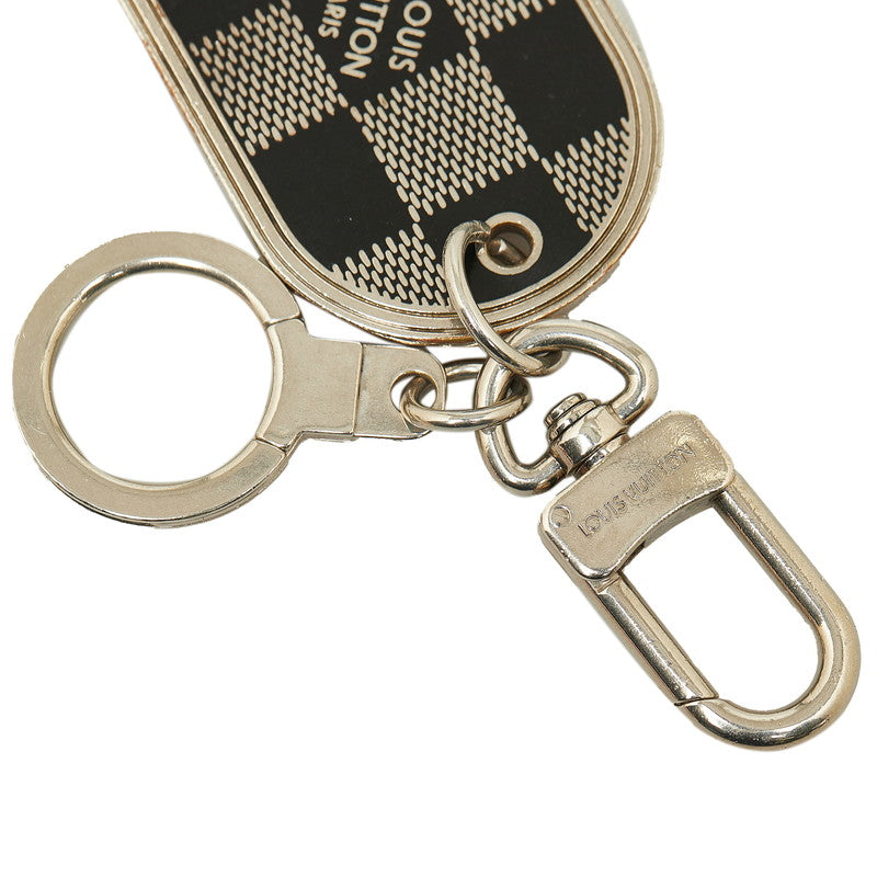 Louis Vuitton Louis Vuitton Louis Vuitton Louis Vuitton M65770 Silver Metal Men's Bag Charm Address Port Clerk