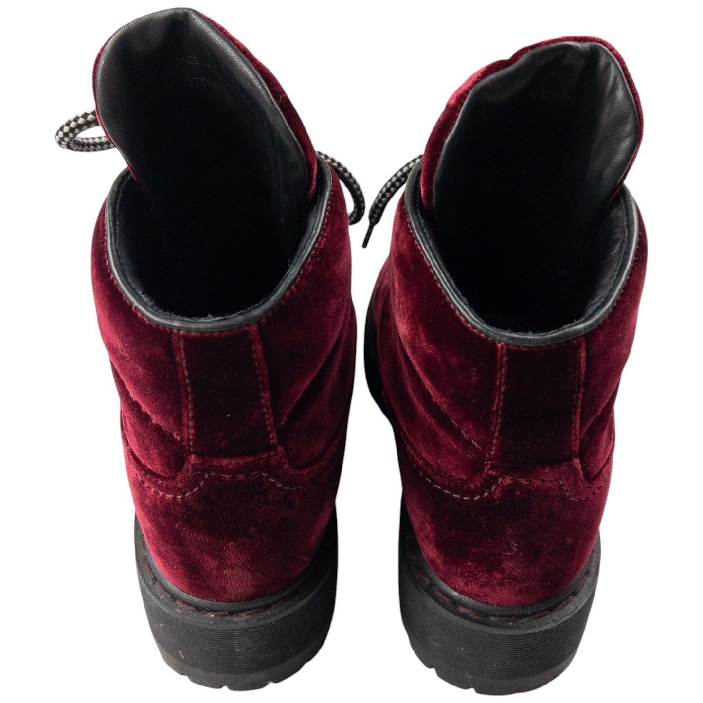 Prada Velour Hiking Boots Size UK 6.5