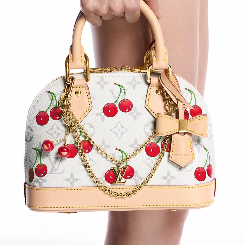 Louis Vuitton Murakami Cerise Cherry Bag Chain