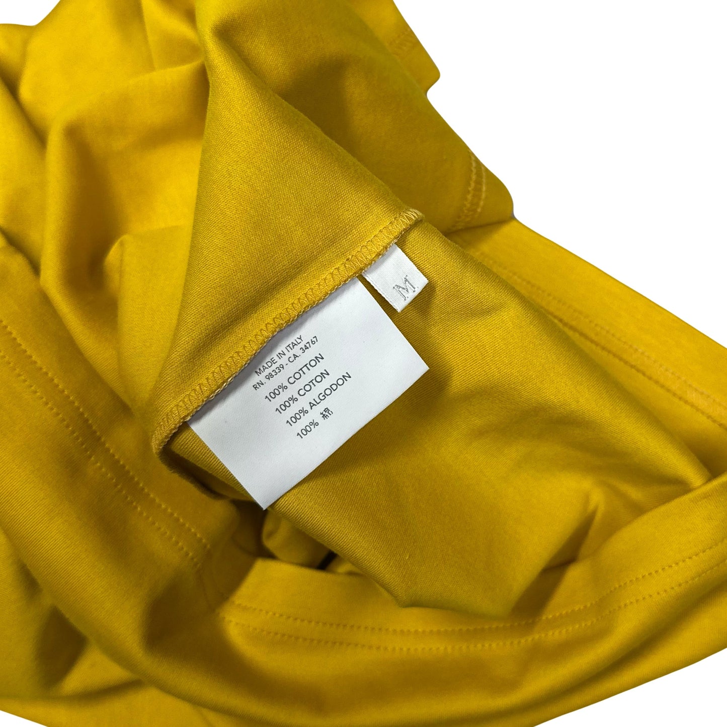 Prada Women’s Long Sleeve Shirt In Yellow ( M )