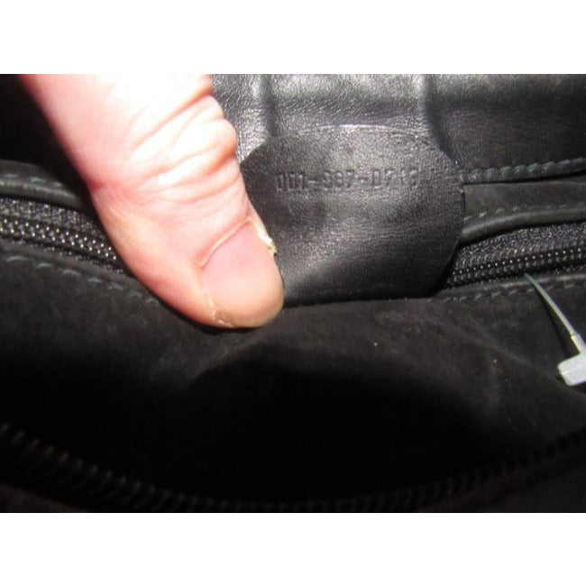 Gucci Xl Purses Black And Gg Leather Hobo Bag