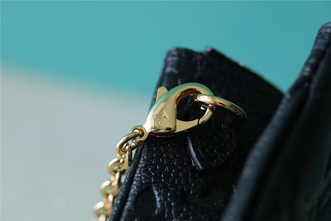 Top Quality Double Zip Pochette Monogram Empreinte Black For Women, Shoulder and Crossbody Bags 7.9in/20cm Top Quality M68568