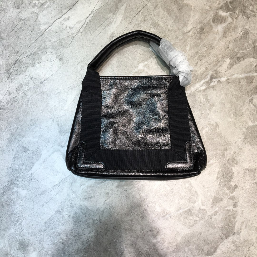Top Quality Navy XS Tote Bag In Black, For Women, Bags 12.6in/32cm