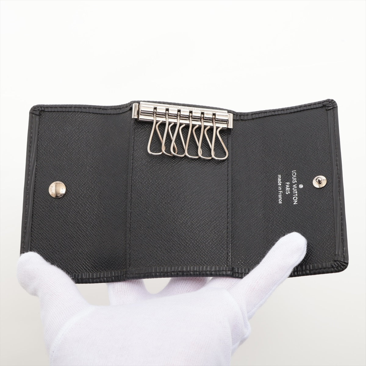 Louis Vuitton Epi Multicle 6 M63812 Noir Keycase