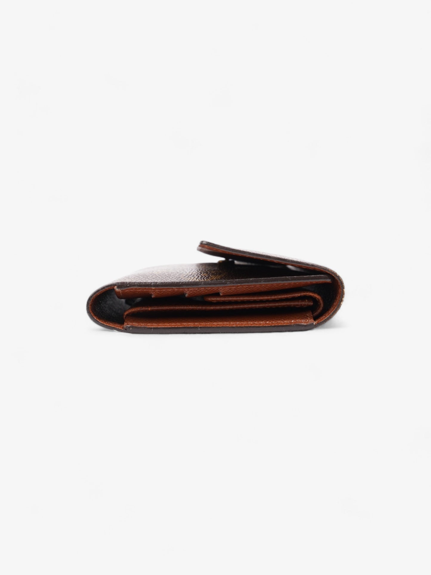 Louis Vuitton Porte Tresor International Long Wallet Monogram Coated Canvas