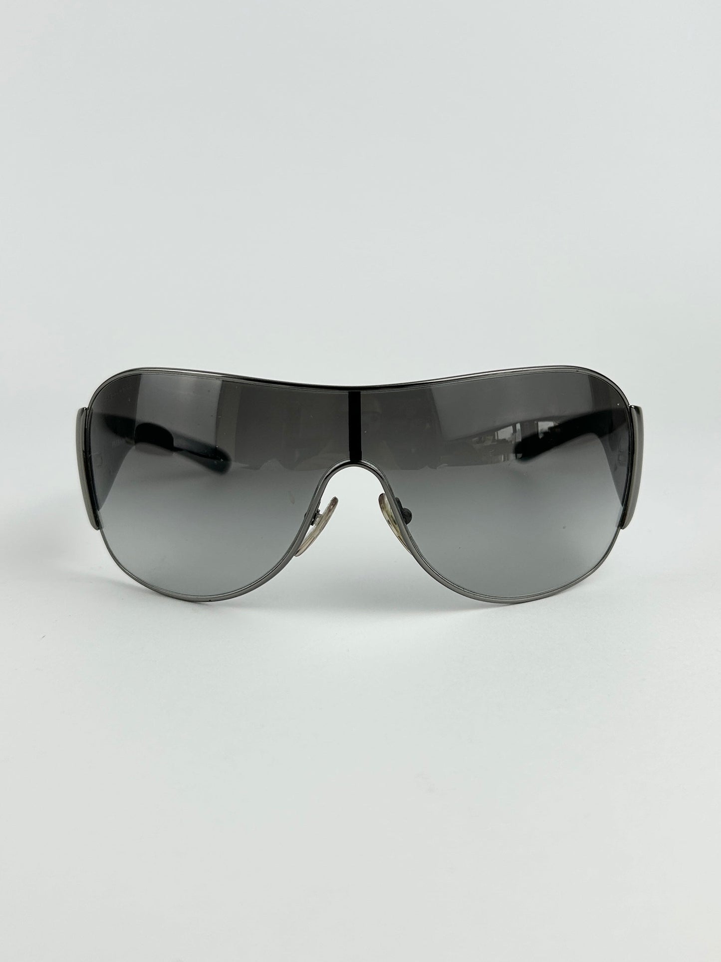Prada Milano Oversized Shield Sunglasses