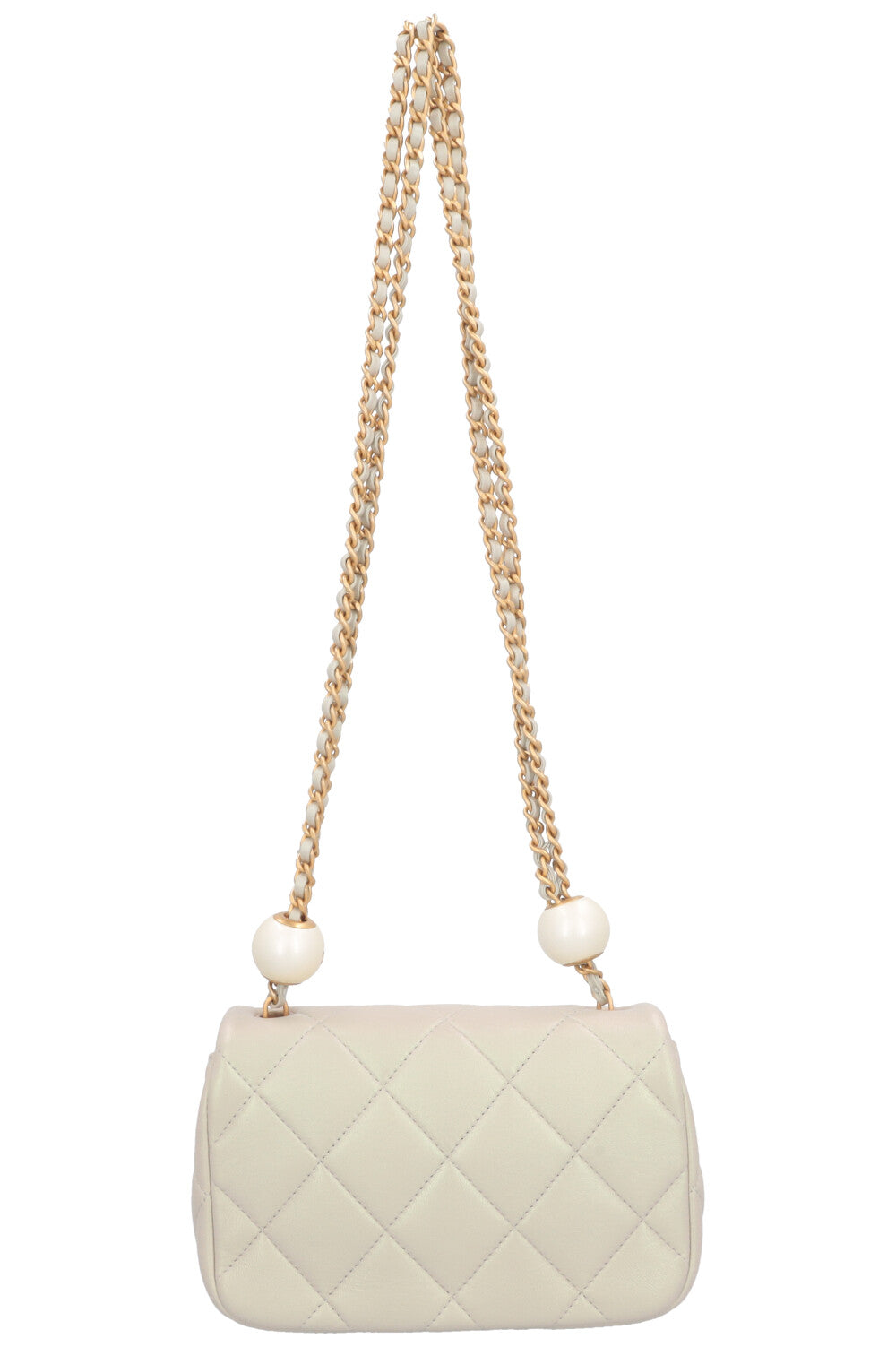 CHANEL Iridescent Mini Pearl Crush Flap Bag