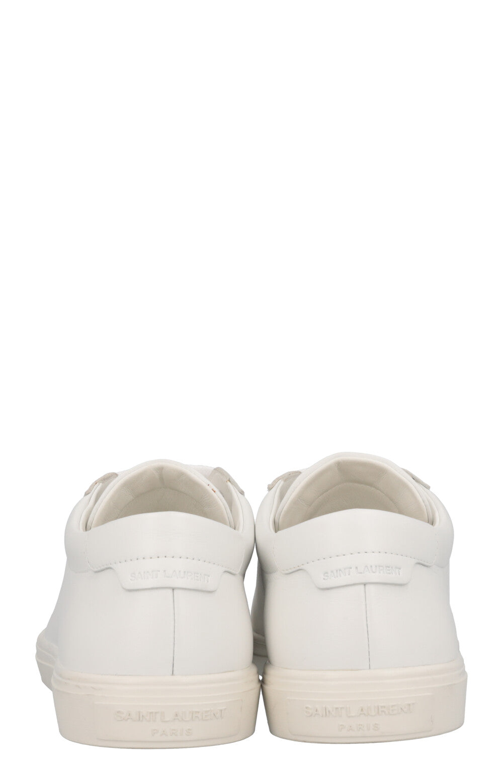 SAINT LAURENT Gym Low Logo Sneakers White