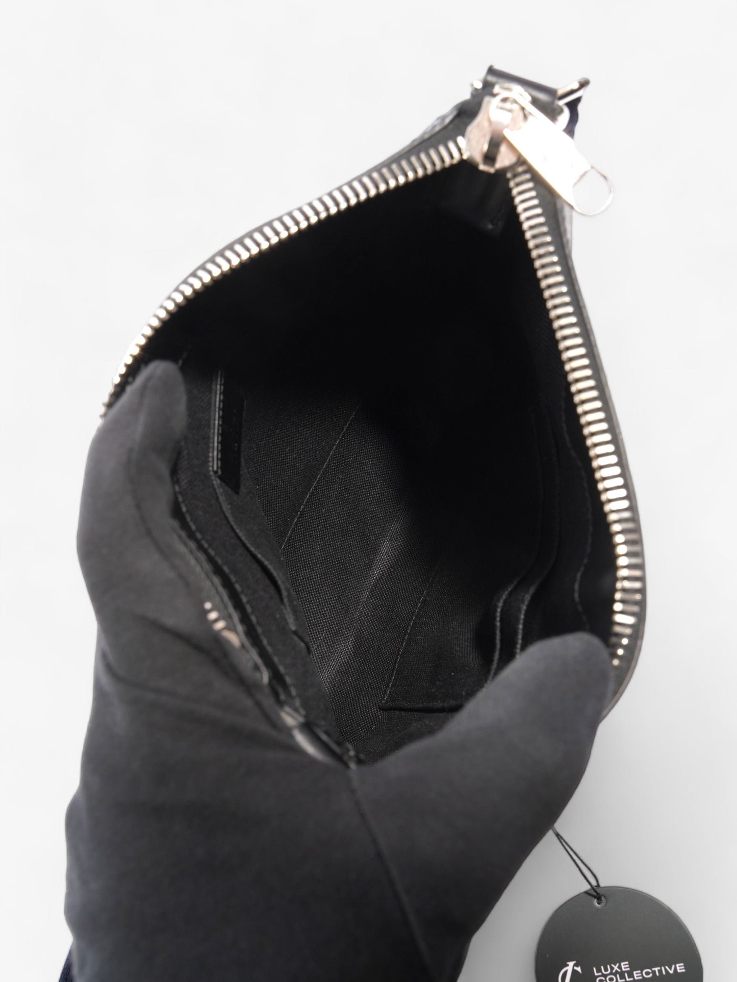 Gucci GG Messenger Black Coated Canvas